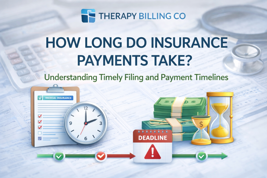 insurance payment timelines and timely filing rules for medical billing